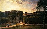 Charles-Francois Daubigny The Park At St. Cloud painting